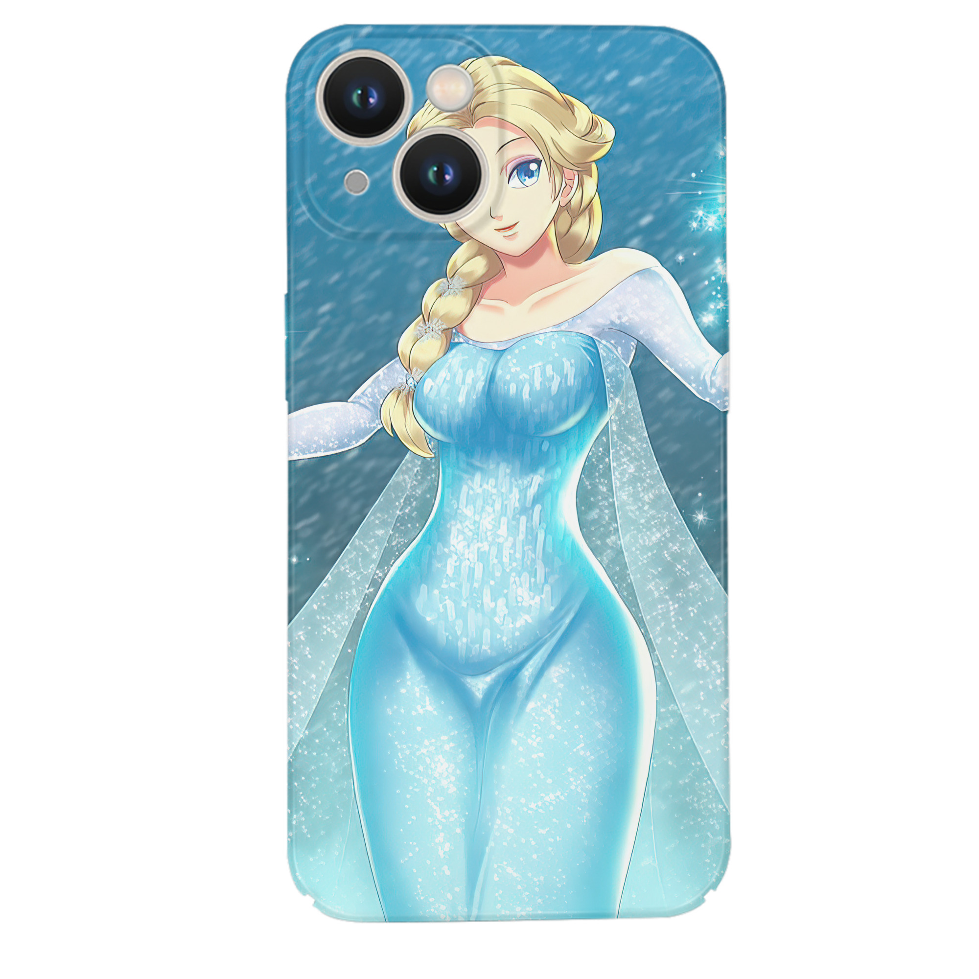 （画像用） アナと雪の女王 アンナ エルサ Frozen Anna Elsa 【iPhone 14シリーズ対応】ハードケース